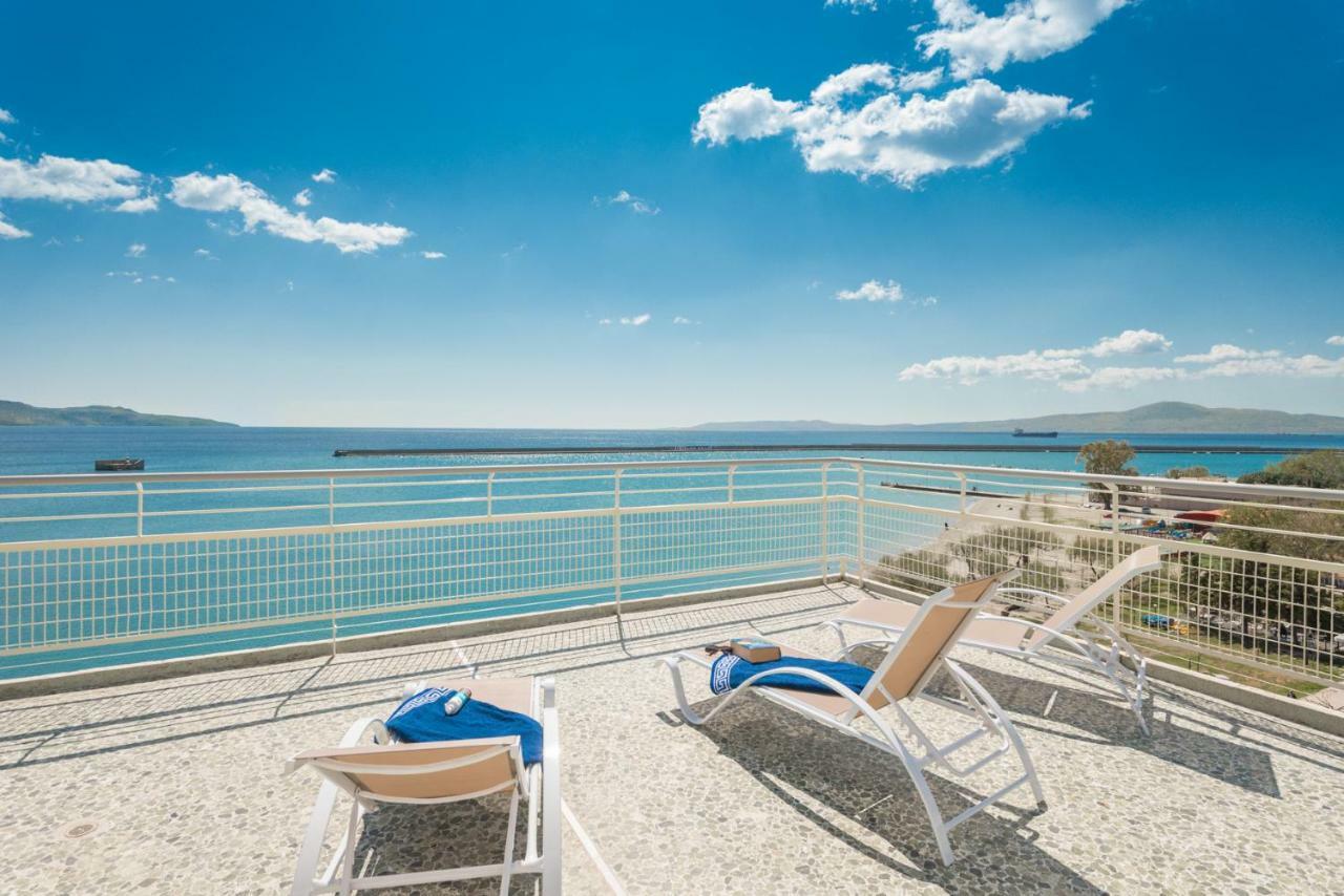 Apartamento Seafront Penthouse Leo Kalamata Exterior foto