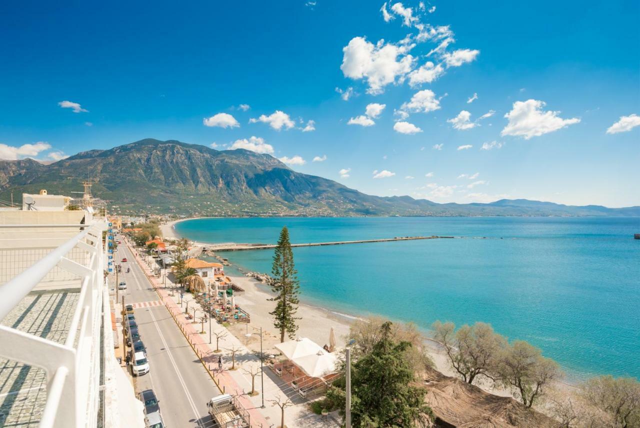 Apartamento Seafront Penthouse Leo Kalamata Exterior foto